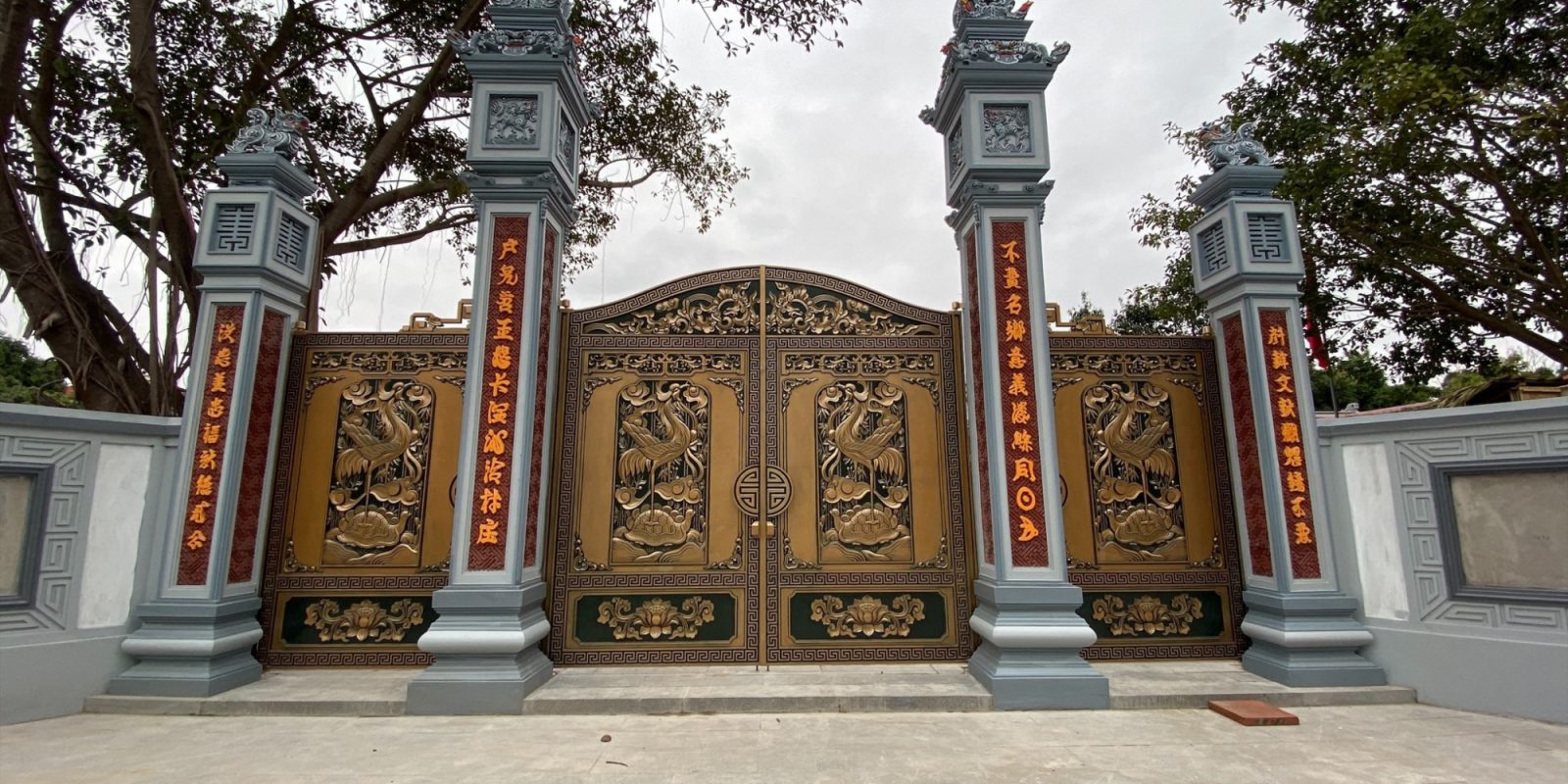 CÔNG TRÌNH CỔNG ĐÌNH LÀNG TẠI QUẾ VÕ BẮC NINH
