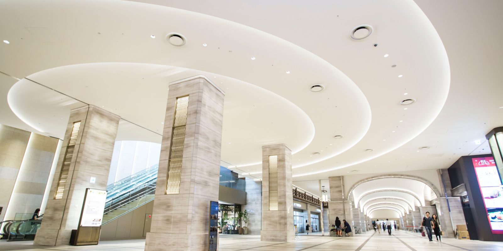 CÔNG TRÌNH TẤM NHÔM TRANG TRÍ TẠI KHU GIẢI TRÍ HẦM TOKYO MIDTOWN HIBIYA