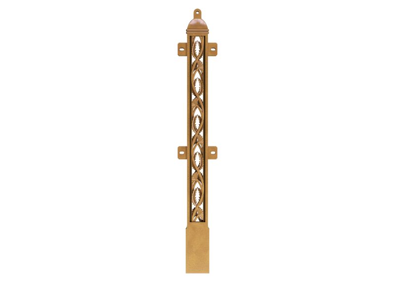 Trụ cầu thang nhôm đúc Cheltenham | PIL-510