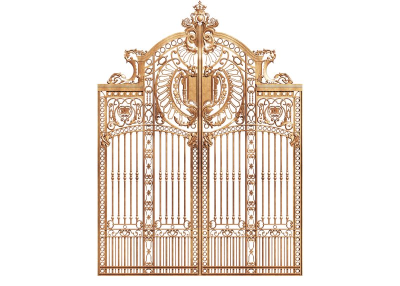 Cổng nhôm đúc Buckingham | GAT-302