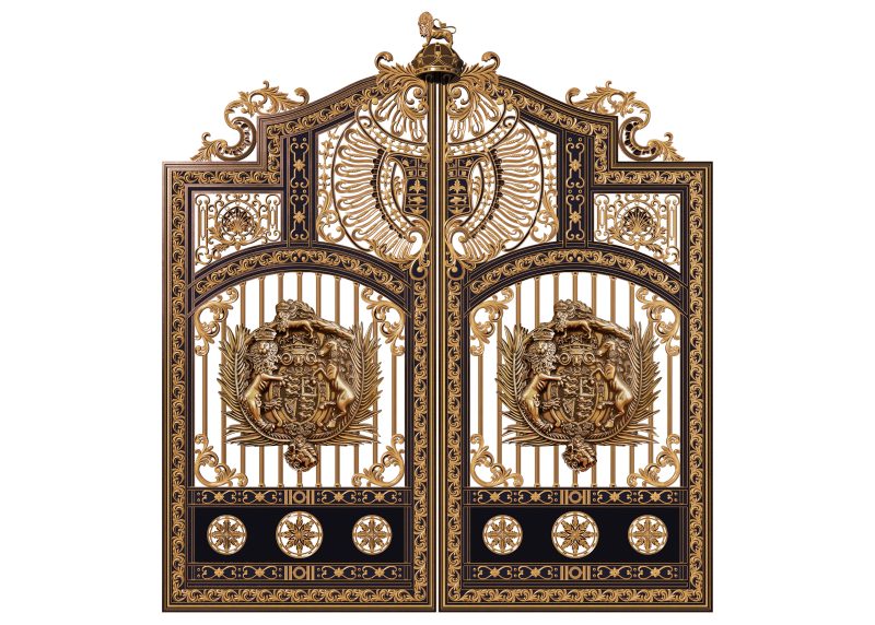 Cổng nhôm đúc Buckingham | GAT-300