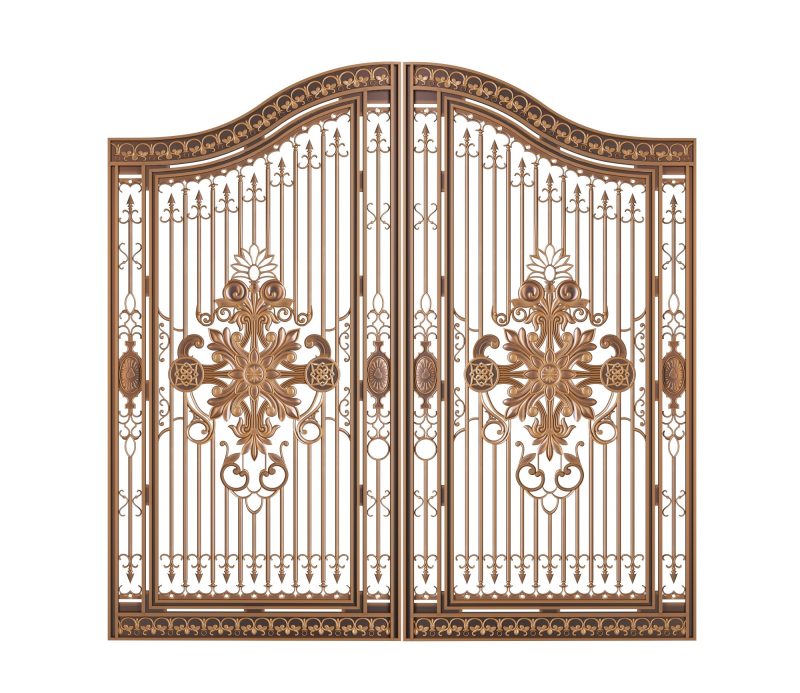 Cổng nhôm đúc Luxury | GAT-320