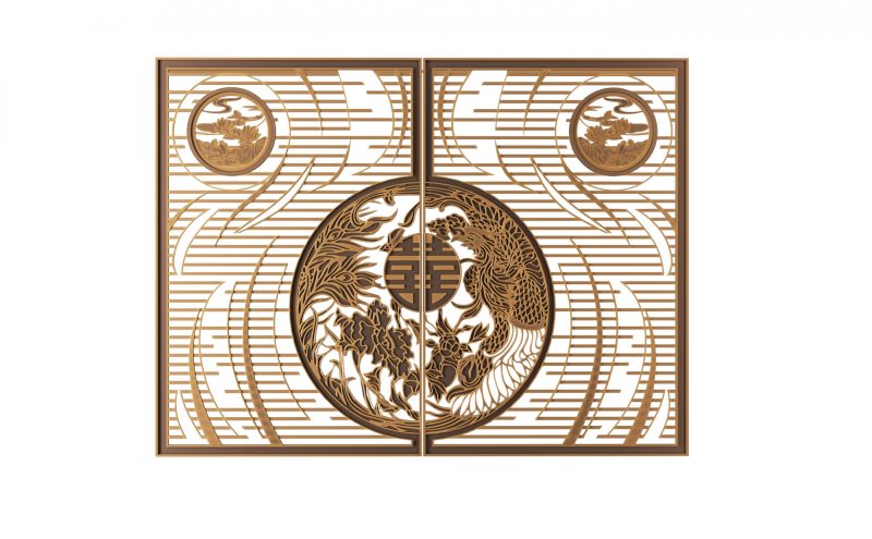 Cổng nhôm đúc Phoenix | GAT-120