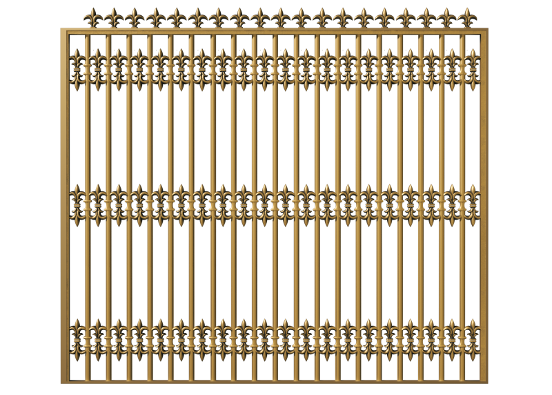Hàng rào nhôm đúc Lux | PAN-836