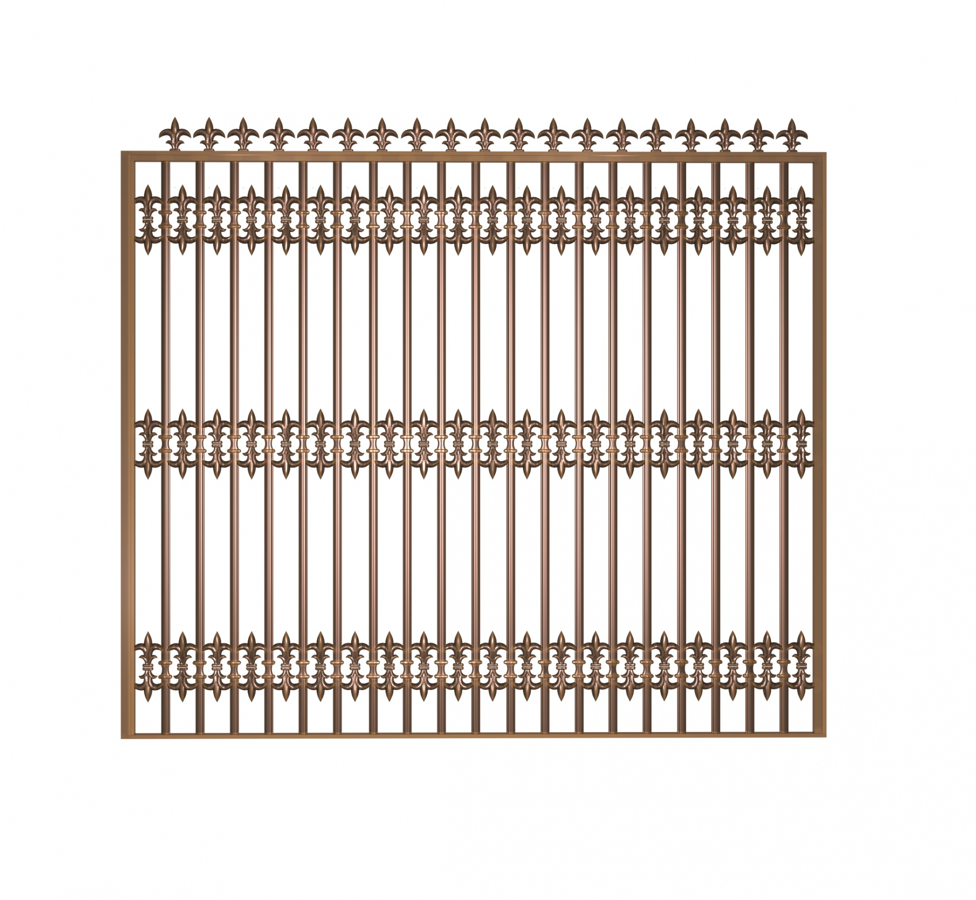 Hàng rào nhôm đúc Lux | PAN-836 - Ảnh 4