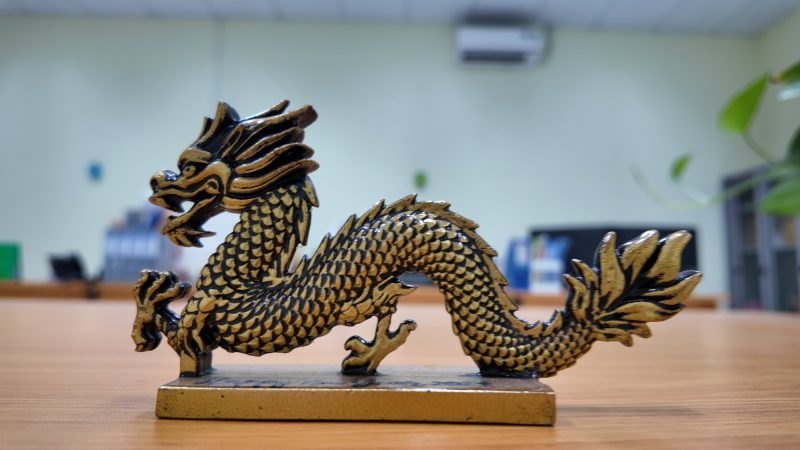 Tượng nhôm đúc hình rồng | TR-01